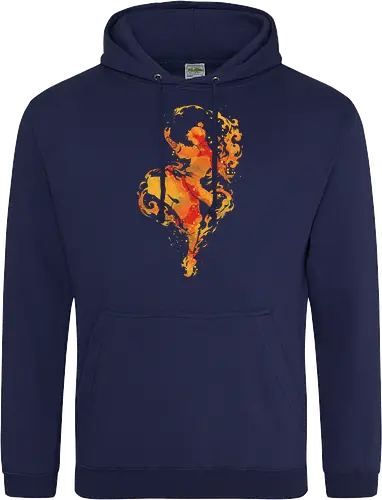 The fire dancer