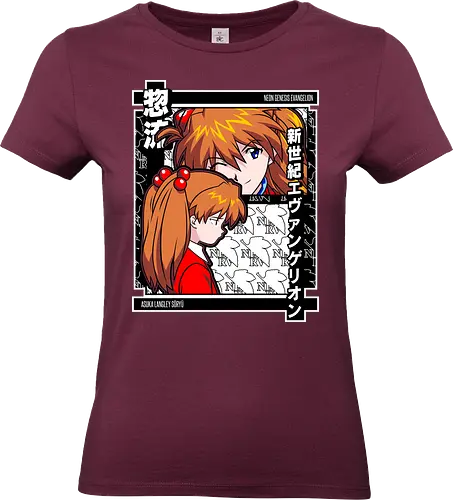 Asuka – Eva Unit 02 Rage - evangelion, asuka, unit 02, anime pilot, mecha battle anime, anime aesthetic - Standard T-Shirt (Women)