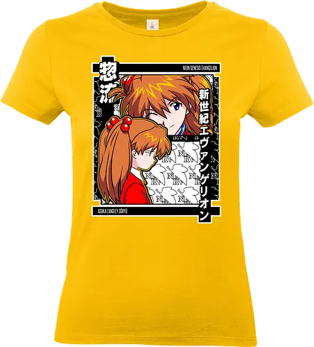 Asuka – Eva Unit 02 Rage - evangelion, asuka, unit 02, anime pilot, mecha battle anime, anime aesthetic - Standard T-Shirt (Women)