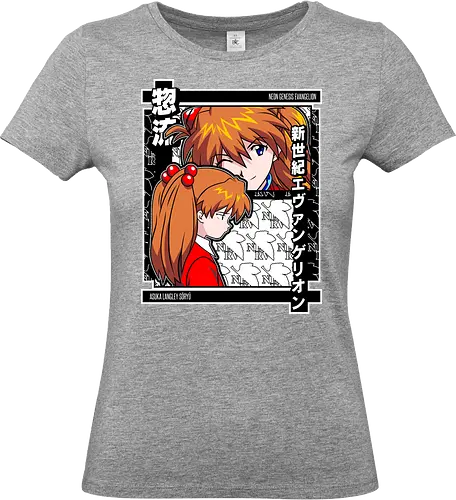 Asuka – Eva Unit 02 Rage - evangelion, asuka, unit 02, anime pilot, mecha battle anime, anime aesthetic - Standard T-Shirt (Women)