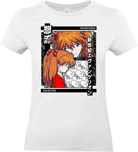 Asuka – Eva Unit 02 Rage - evangelion, asuka, unit 02, anime pilot, mecha battle anime, anime aesthetic - Standard T-Shirt (Women)