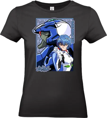 Rei – The First Child - evangelion, rei ayanami, eva pilot, anime girl, mecha anime, sci fi anime, anime art - Standard T-Shirt (Women)