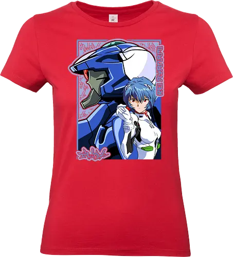 Rei – The First Child - evangelion, rei ayanami, eva pilot, anime girl, mecha anime, sci fi anime, anime art - Standard T-Shirt (Women)