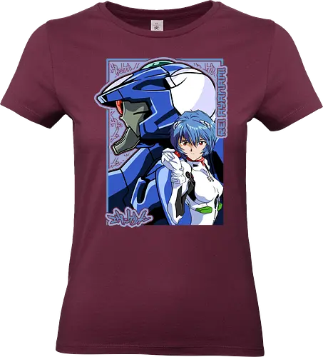 Rei – The First Child - evangelion, rei ayanami, eva pilot, anime girl, mecha anime, sci fi anime, anime art - Standard T-Shirt (Women)