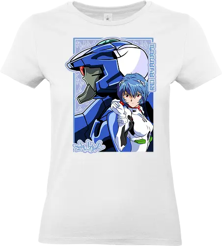 Rei – The First Child - evangelion, rei ayanami, eva pilot, anime girl, mecha anime, sci fi anime, anime art - Standard T-Shirt (Women)