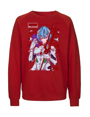 Rei – Blue Eva Soul - evangelion, rei ayanami, anime pilot girl, sci fi anime, mecha anime, anime aesthetic - Fairtrade Sweatshirt