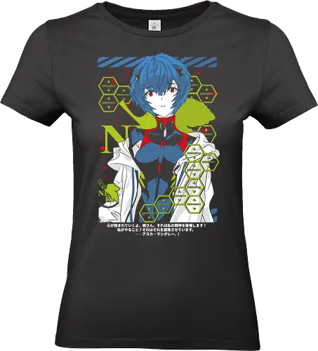 Rei – Eva Unit 00 - evangelion, rei ayanami, unit 00 pilot, anime character, mecha action anime, anime art - Standard T-Shirt (Women)