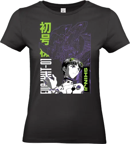 Shinji – Eva Unit 01 Pilot - evangelion, shinji ikari, eva pilot, mecha anime, sci fi anime, anime art - Standard T-Shirt (Women)