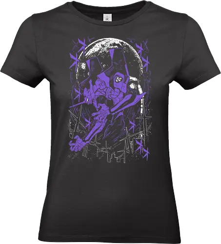 Evangelion EVA 01 - Evangelion - Kawaii, Anime, Manga, Tokyo, Angry, Japanese Art, Aesthetic, Manga Style, Zylixzen, Aggressive, Gamer, Otaku, Gift, Cool - Standard T-Shirt (Women)
