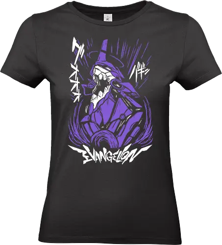 Evangelion EVA 01 - Evangelion II - Kawaii, Anime, Manga, Tokyo, Angry, Japanese Art, Aesthetic, Manga Style, Zylixzen, Aggressive, Gamer, Otaku, Gift, Cool - Standard T-Shirt (Women)