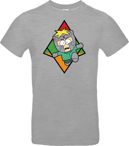 "Professor Chaos Rising" Butters South Park Anime Parody Graphic