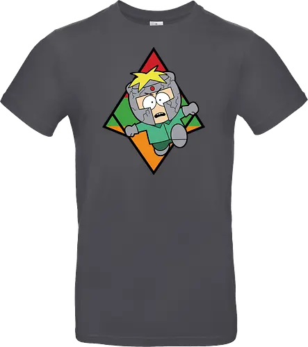 "Professor Chaos Rising" Butters South Park Anime Parody Graphic