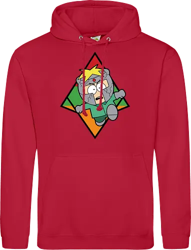 "Professor Chaos Rising" Butters South Park Anime Parody Graphic