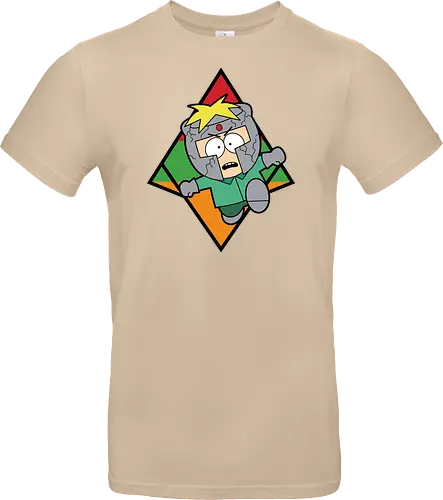 "Professor Chaos Rising" Butters South Park Anime Parody Graphic