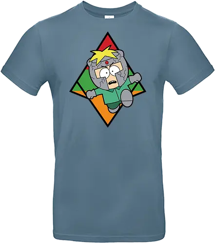 "Professor Chaos Rising" Butters South Park Anime Parody Graphic - professor chaos shirt, butters south park t-shirt, south park parody graphic tee, funny superhero apparel, butters stotch alter ego design, professor chaos tinfoil helmet, anime style south park shirt, hilarious cartoon villain top, south park fan gift, chaotic butters streetwear, vibrant character illustration, retro cartoon mashup clothing, funny animated series merch, geometric anime backdrop t-shirt, supervillain parody clothing, south park collectibles, trendy adult animation fashion, unique character art tee, butters stotch fan gear - Standard T-Shirt