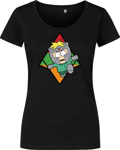 "Professor Chaos Rising" Butters South Park Anime Parody Graphic