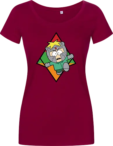 "Professor Chaos Rising" Butters South Park Anime Parody Graphic