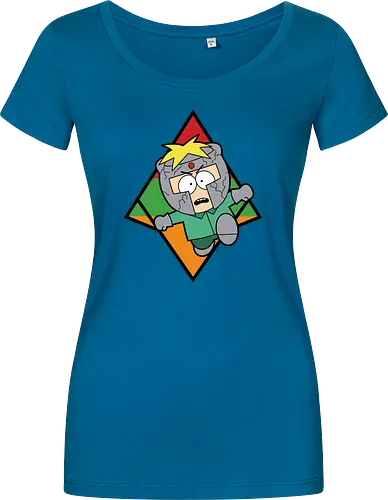 "Professor Chaos Rising" Butters South Park Anime Parody Graphic