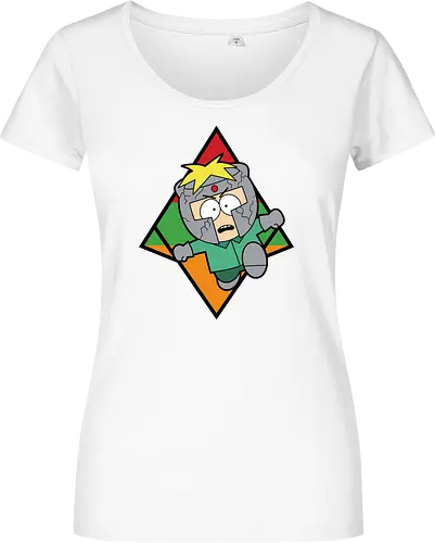 "Professor Chaos Rising" Butters South Park Anime Parody Graphic