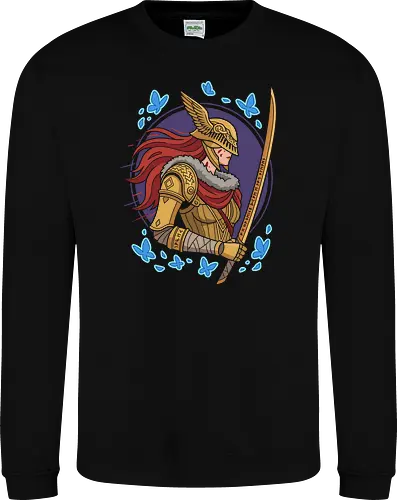 Valkyrie of the Blue Butterflies