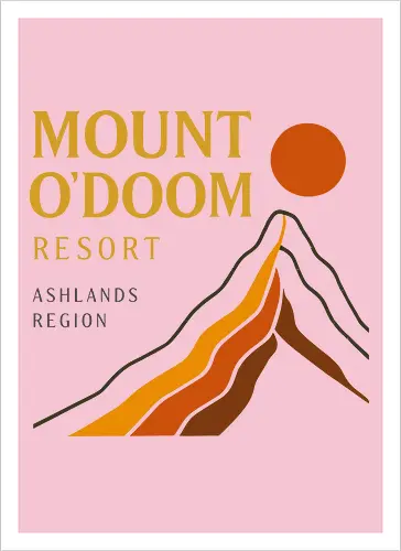 Mount O’Doom Vintage Travel