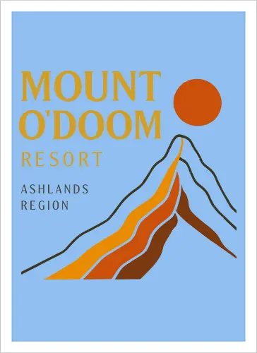 Mount O’Doom Vintage Travel