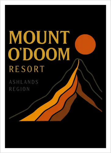 Mount O’Doom Vintage Travel
