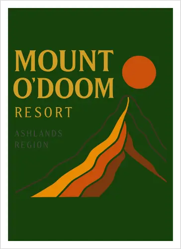 Mount O’Doom Vintage Travel