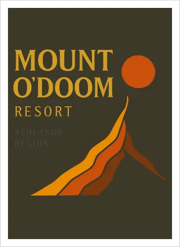 Mount O’Doom Vintage Travel