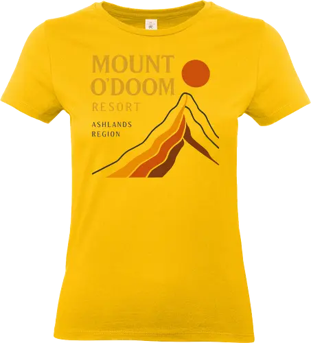 Mount O’Doom Vintage Travel - Standard T-Shirt (Women)