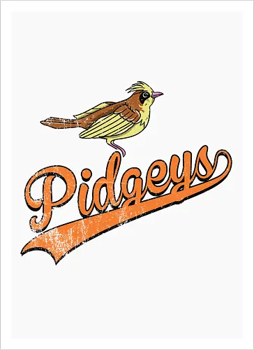 Pidgeys Team - Pocket Baseball Vintage