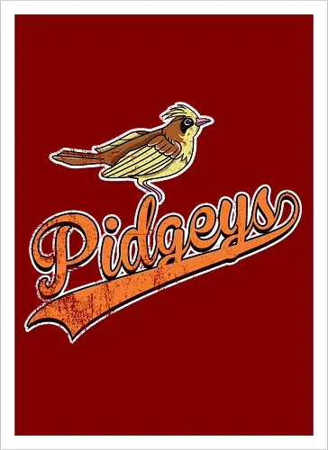 Pidgeys Team - Pocket Baseball Vintage