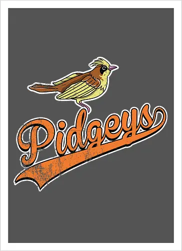 Pidgeys Team - Pocket Baseball Vintage