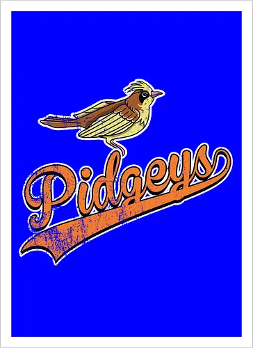 Pidgeys Team - Pocket Baseball Vintage