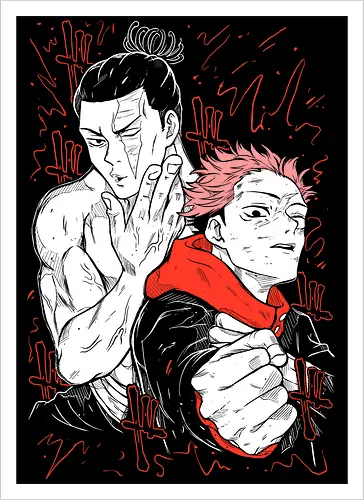 Aoi Todo And Yuji Itadori Kaisen - Jujutsu 