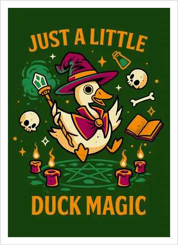 A Little Duck Magic - Quirky Dark Wizard