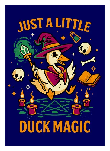 A Little Duck Magic - Quirky Dark Wizard