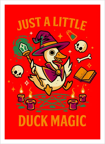 A Little Duck Magic - Quirky Dark Wizard