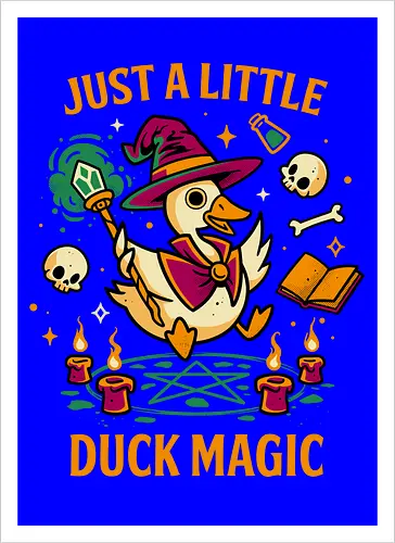 A Little Duck Magic - Quirky Dark Wizard