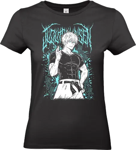 Gojo Satoru Kaisen - Jujutsu - Kawaii, Anime, Manga, Tokyo, Angry, Japanese Art, Aesthetic, Manga Style, Zylixzen, Aggressive, Gamer, Otaku, Gift, Cool - Standard T-Shirt (Women)