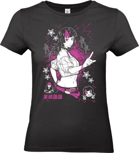  Kirara Hoshi Kaisen - Jujutsu - Cool, Kawaii, Anime, Manga, Tokyo, Angry, Japanese Art, Aesthetic, Manga Style, Zylixzen, Aggressive, Gamer, Otaku, Gift - Standard T-Shirt (Women)
