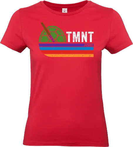 Donnie vintage - retro, vintage, donnie, tmnt, Turtle, series, movies, raphael, michelangelo - Standard T-Shirt (Women)