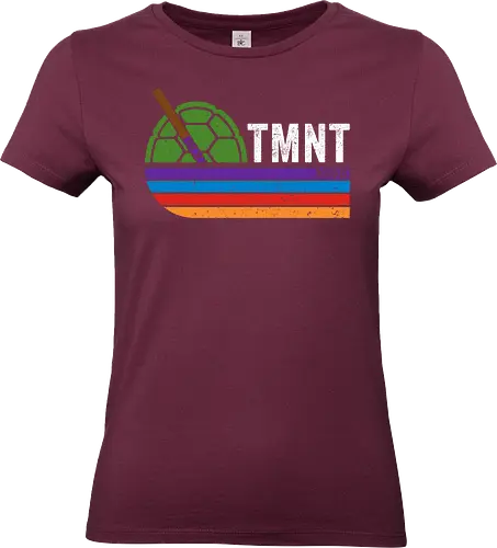 Donnie vintage - retro, vintage, donnie, tmnt, Turtle, series, movies, raphael, michelangelo - Standard T-Shirt (Women)