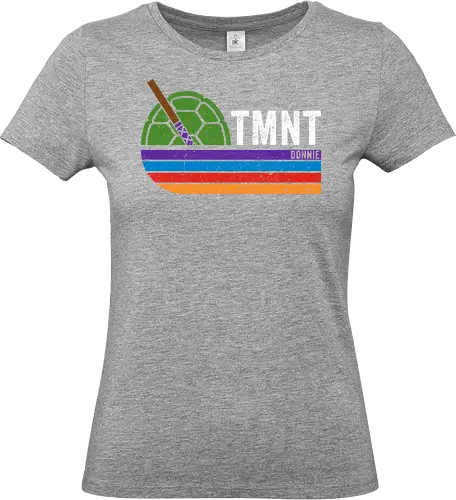 Donnie vintage - retro, vintage, donnie, tmnt, Turtle, series, movies, raphael, michelangelo - Standard T-Shirt (Women)