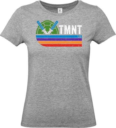 Leo vintage - michelangelo, tmnt, Turtle, series, movies, retro, vintage, donnie, raphael - Standard T-Shirt (Women)