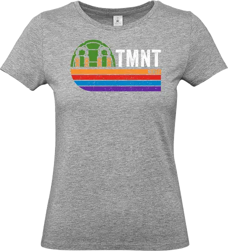 Mikey vintage - tmnt, Turtle, series, movies, retro, vintage, donnie, raphael, michelangelo - Standard T-Shirt (Women)