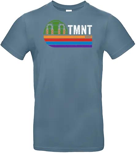 Mikey vintage - tmnt, Turtle, series, movies, retro, vintage, donnie, raphael, michelangelo - Standard T-Shirt