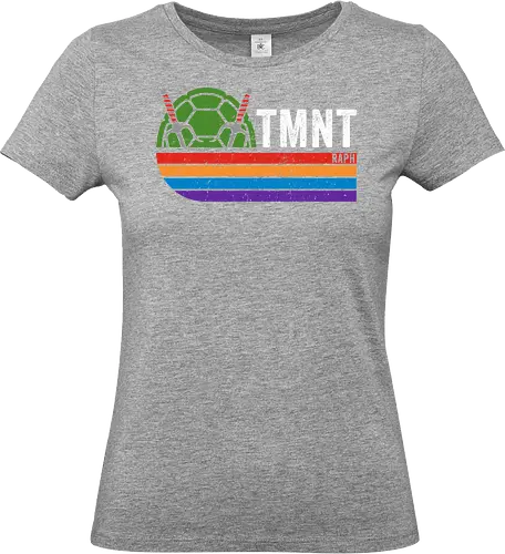 Raph vintage - tmnt, Turtle, series, movies, retro, vintage, donnie, raphael, michelangelo - Standard T-Shirt (Women)