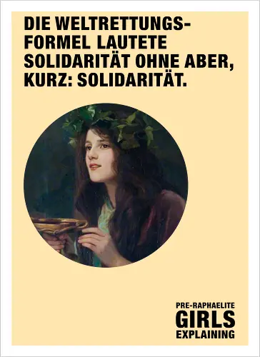 Solidarität ohne aber
