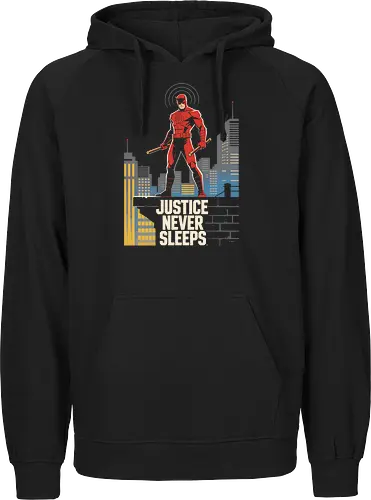 JUSTICE NEVER SLEEPS